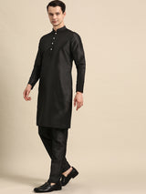 Midnight Majesty Kurta Set