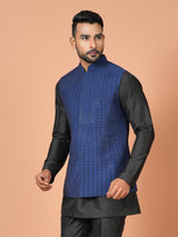 Kurta Jacket Set in Multicolor