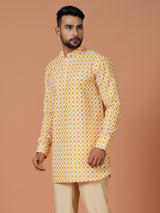 Short Kurta With Pant in Multicolor