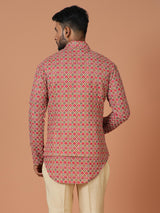 Short Kurta With Pant in Multicolor