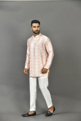 Short Kurta With Pant in Multicolor