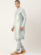 Bold Multicolour Heritage Nehru Jacket Set