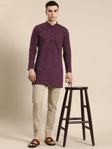 Burgundy Bliss Kurta Set