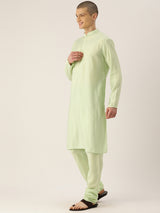 Fresh Green Kurta Set