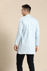 Powder Sky Kurta Set