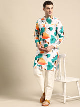 Timeless White Kurta Set
