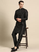 Midnight Majesty Kurta Set