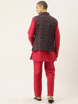 Celebratory Multicolour Kurta Set
