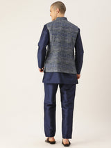 Vibrant Silk Blend Kurta Set