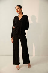 Hazel COORD pleat satin