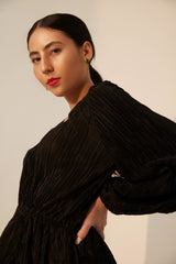 Hazel COORD pleat satin