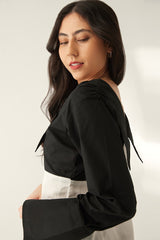 Rhea Top cotton poplin
