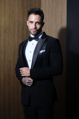Midnight Black Suit Ensemble