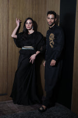 Spectrum Crepe Kurta Set