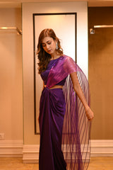 Draped Skirt saree