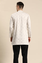 Slate Grey Kurta Set