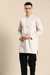 Slate Grey Kurta Set