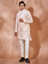 Timeless Off-White Cotton Kurta Set
