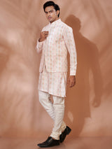 Timeless Off-White Cotton Kurta Set