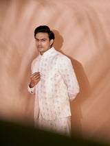 Timeless Off-White Cotton Kurta Set
