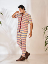 Colorful Cotton Pant Set