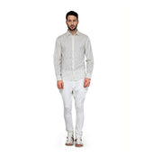 Ivory Printed Fine Cotton sasyafashion