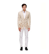 Fine Linen Beige Jacket sasyafashion