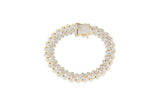 CUBAN RECTANGLE LINK BRACELET sasyafashion
