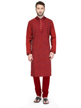 Kurta Churidar Katan Wine Colour sasyafashion