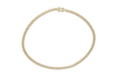 ICED CUBAN LINK CHAIN SINGLE ROW sasyafashion
