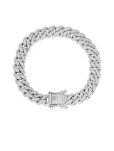 DIAMOND STUDDED CUBAN BRACELET sasyafashion