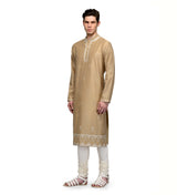Chanderi Beige Colour sasyafashion