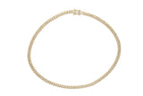 ICED CUBAN LINK CHAIN SINGLE ROW sasyafashion