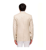 Fine Linen Beige Jacket sasyafashion