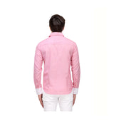 Pale Pink Printed Fine Poplin fabric sasyafashion