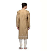 Chanderi Beige Colour sasyafashion