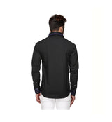 Black Detailed Fine Poplin fabric sasyafashion