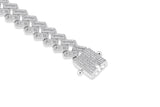 CUBAN RECTANGLE LINK BRACELET sasyafashion