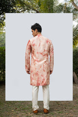 DIRTY PINK EMB KURTA SET sasyafashion