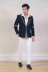 Blazer For Men In Black Colour sasyafashion