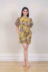 Designer Green colour jumpsuit sasyafashion