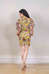 Designer Green colour jumpsuit sasyafashion