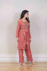 Designer Rust colour co-ord sasyafashion