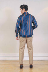 Indo Western For Men In Blue Colour sasyafashion