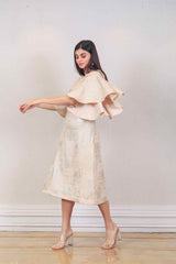 Designer Pink colour Dress sasyafashion