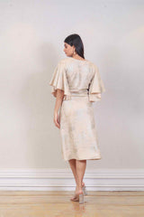 Designer Pink colour Dress sasyafashion