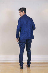 Indo Western For Men In Blue Colour sasyafashion