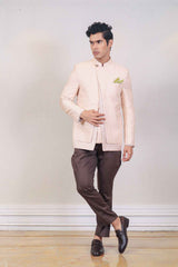 Indo Western For Men In Pink Colour sasyafashion