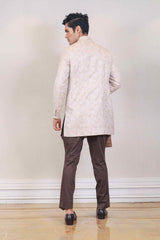 Indo Western For Men In Beige Colour sasyafashion