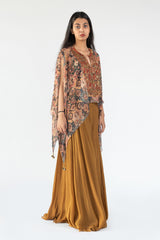 Kaftan Top in Rust Colour sasyafashion